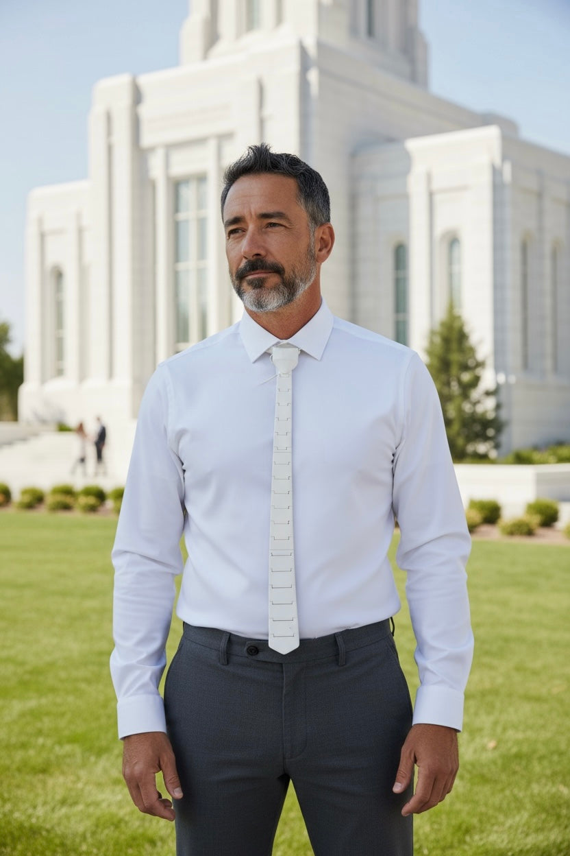 Temple Tie | 3D Printed | Articulated | LDS Mormon Temple
