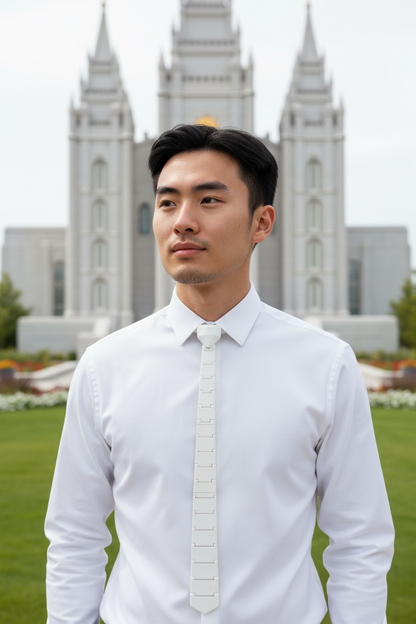 Temple Tie | 3D Printed | Articulated | LDS Mormon Temple