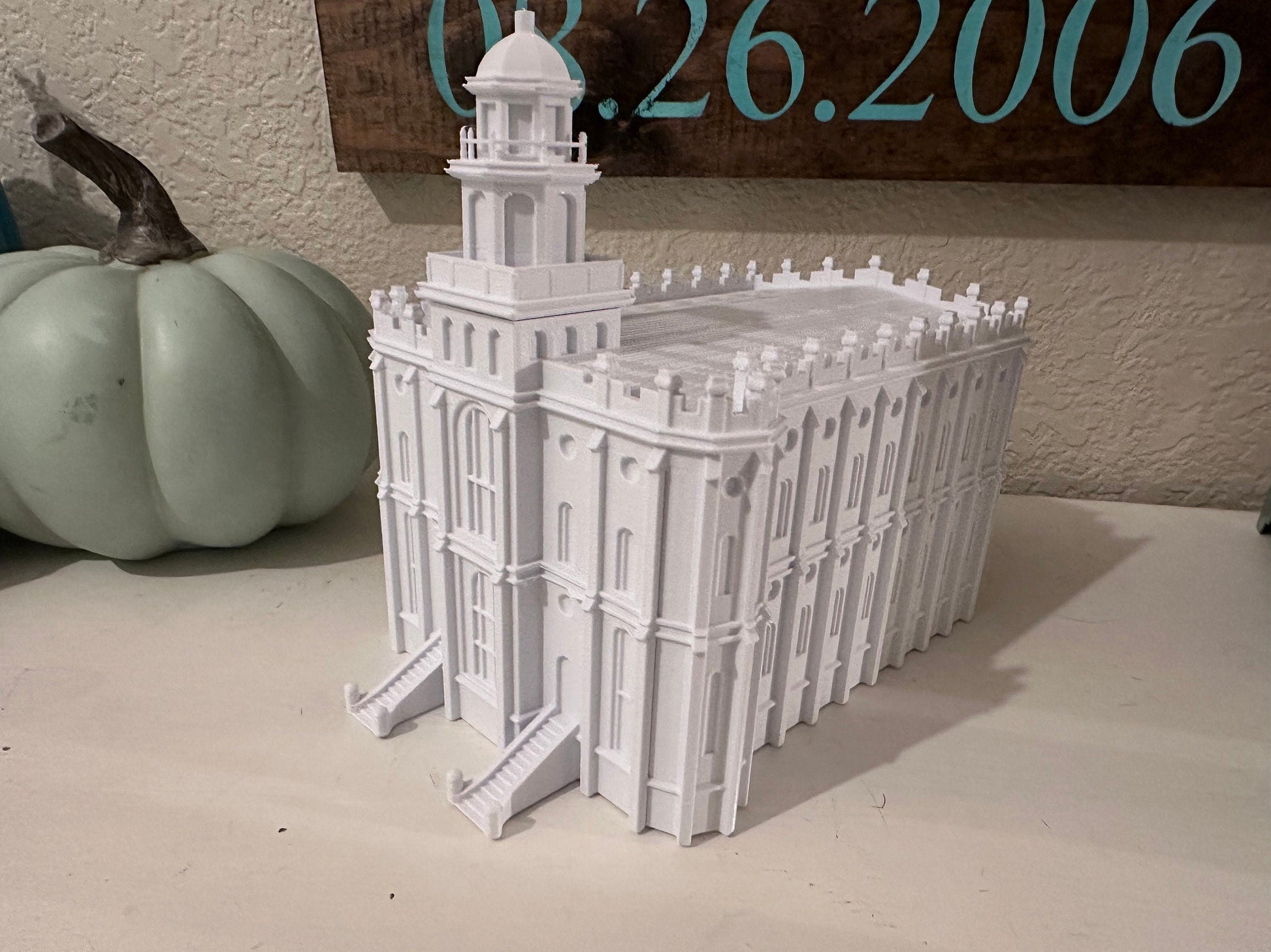 Consecrated Oil Container | LDS Temple | Sculpture-Model | 3D Printed