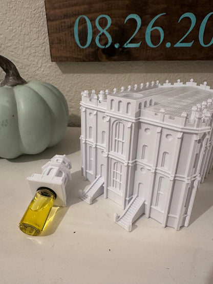 Consecrated Oil Container | LDS Temple | Sculpture-Model | 3D Printed
