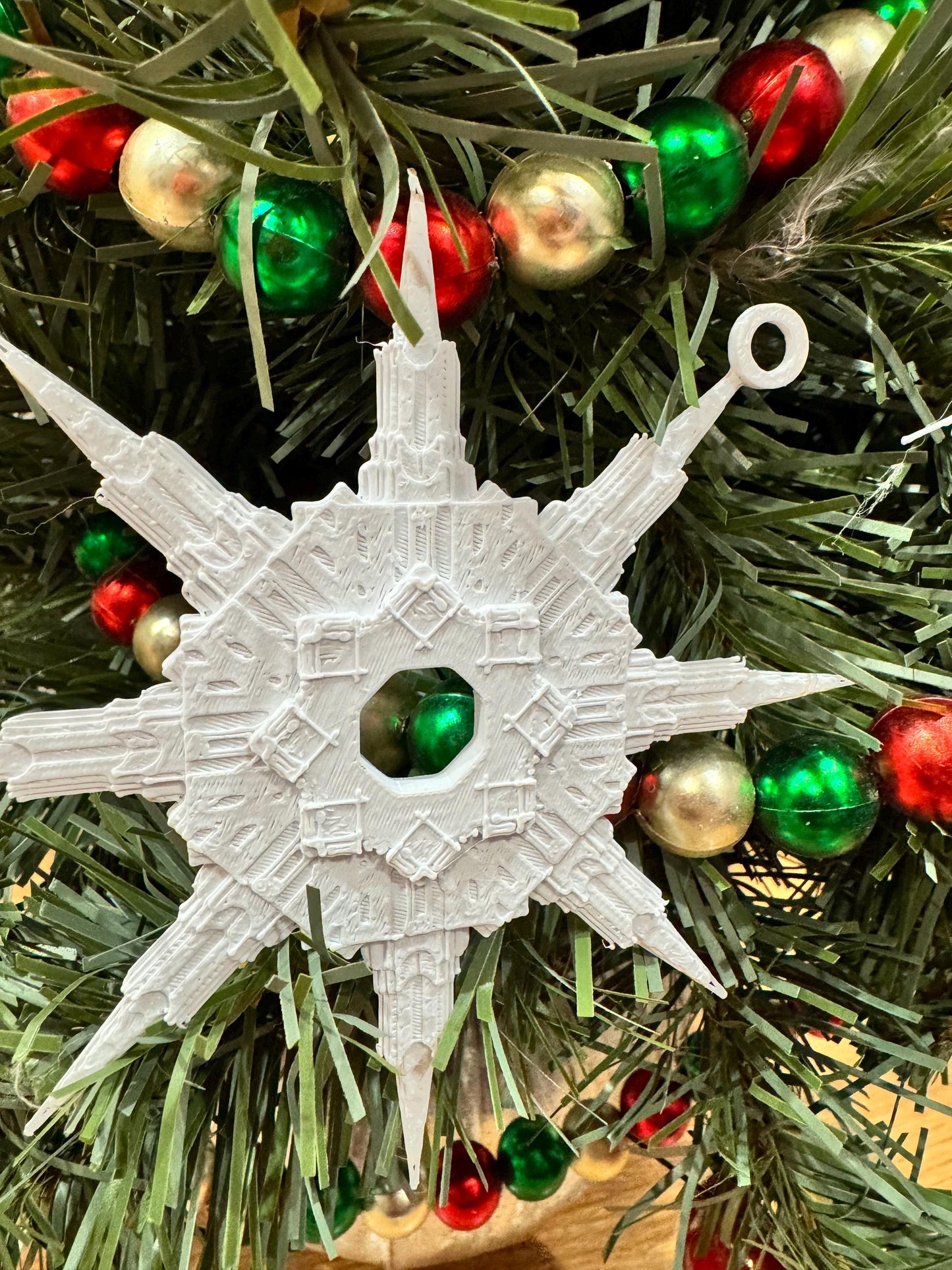 Temple Flakes | 3D Printed Christmas Tree Ornaments | Contact Me For 10+ Items | Perfect Primary or Relief Society Gift | LDS Mormon Temple