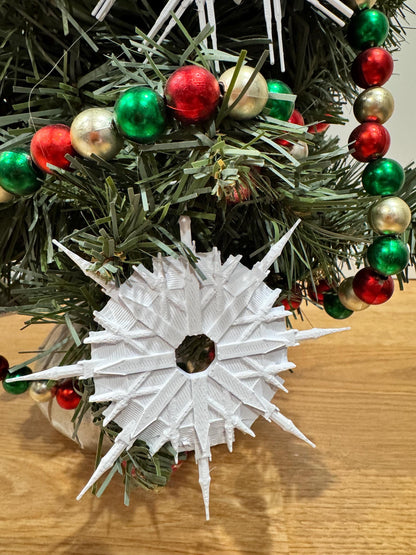 Temple Flakes | 3D Printed Christmas Tree Ornaments | Contact Me For 10+ Items | Perfect Primary or Relief Society Gift | LDS Mormon Temple
