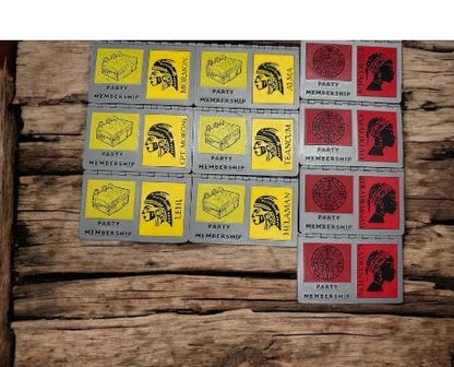 Secret Combinations | Lamanites vs Nephites | Secret Hitler | 3D Printed | Gadianton | Book of Mormon Party Tabletop Games | Mormon Games