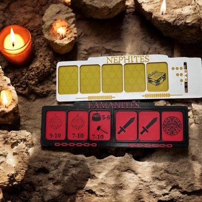 Secret Combinations | Lamanites vs Nephites | Secret Hitler | 3D Printed | Gadianton | Book of Mormon Party Tabletop Games | Mormon Games